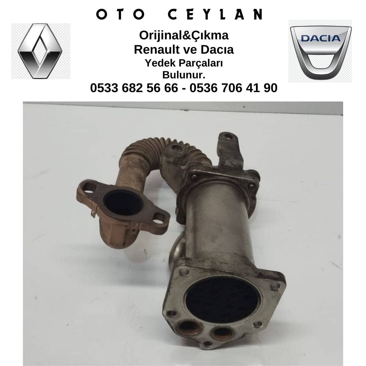 8200729079 Clıo 3 EGR Valfi Çıkma Orijinal