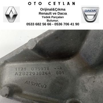 117107507R Megane 4 Clio 5 Kadjar Sarj Dinamo Bağlantı Ayağı Çıkma