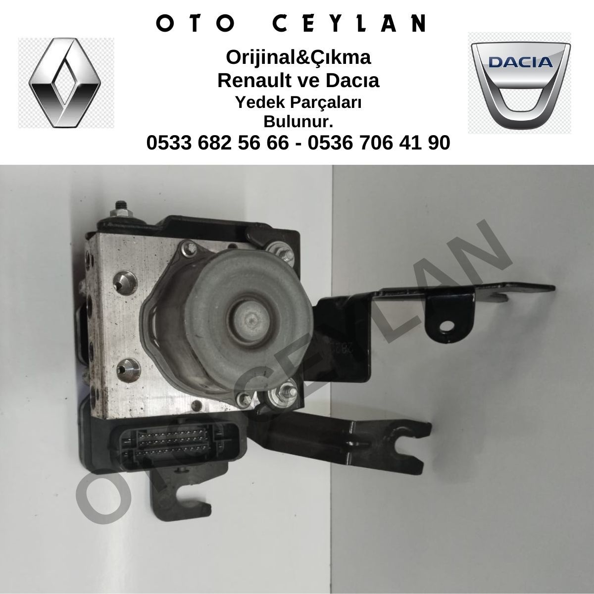 476606804R Duster Abs Beyni Orijinal Çıkma