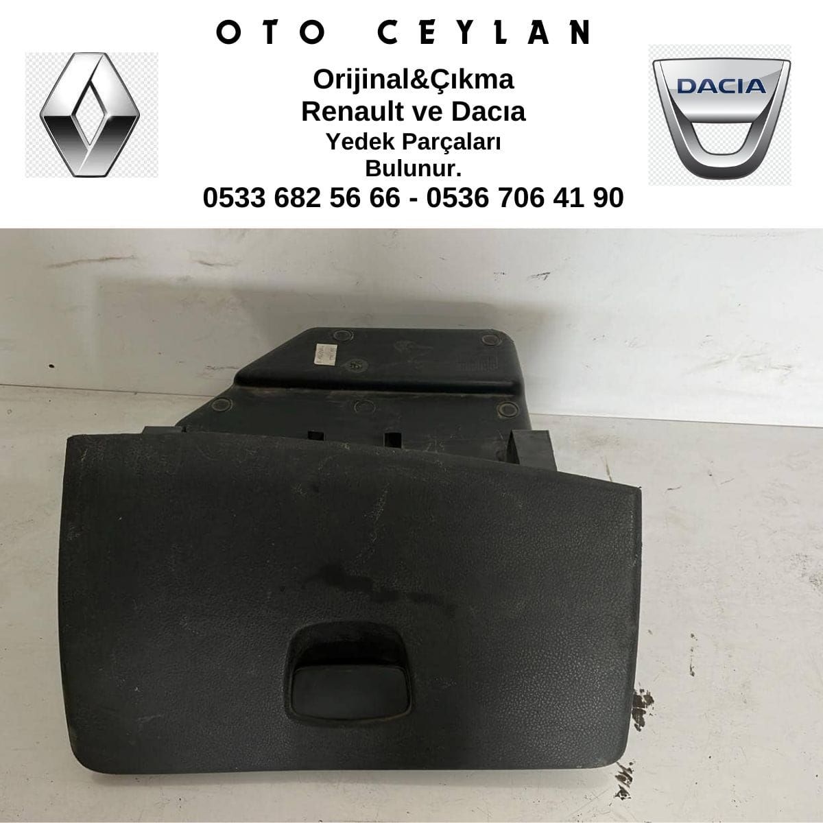 00115615 Dokker Torpido Kapağı Çıkma Orjinal