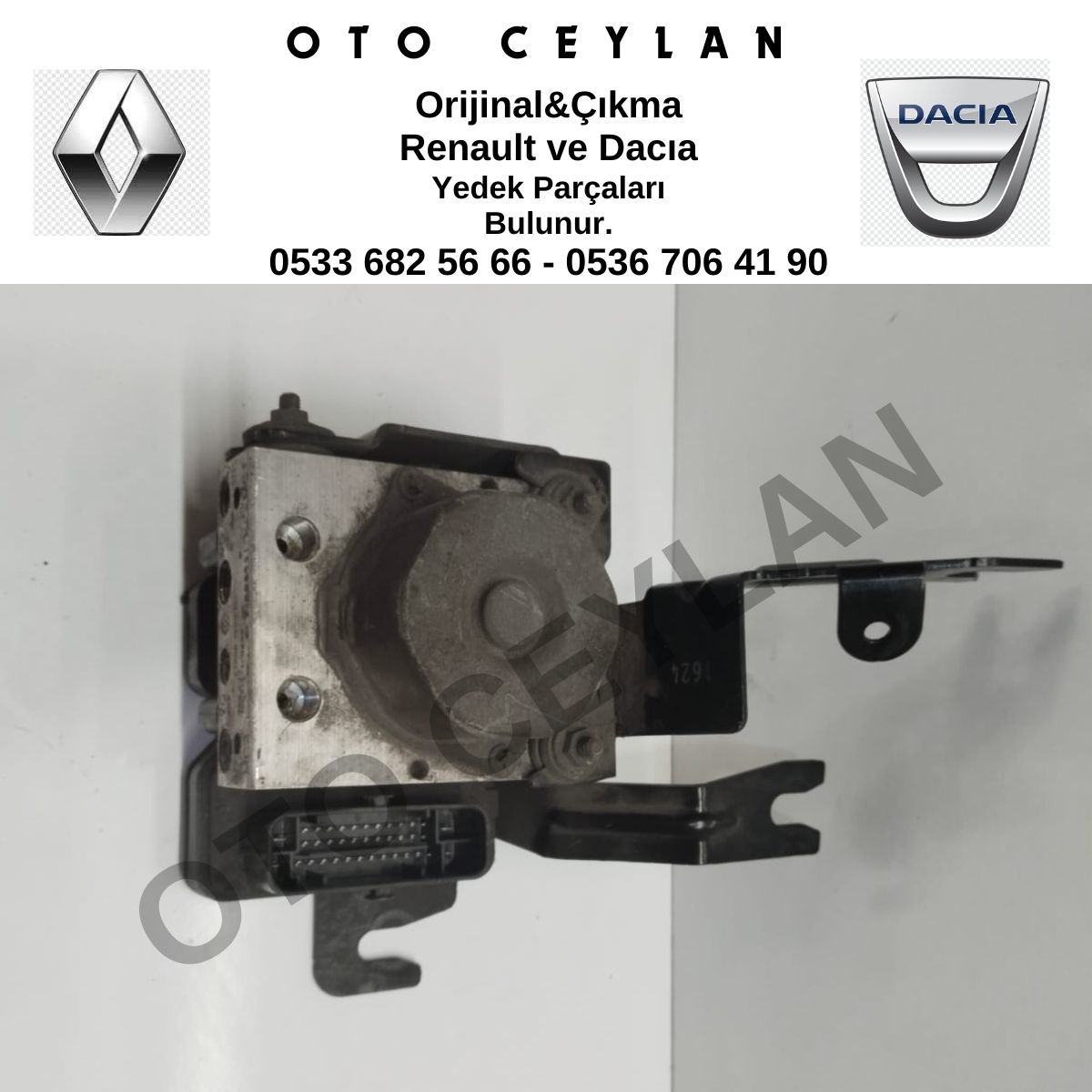 476601203R Clio 4 Captur Abs Beyni Orijinal Çıkma