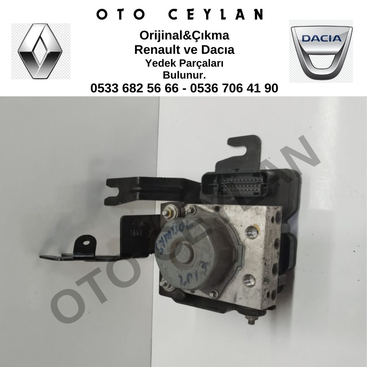 476600188R Clio 4 Abs Beyni Orijinal Çıkma