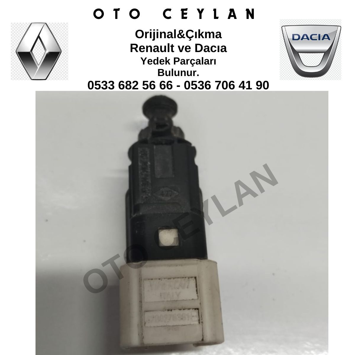 8200276361 Laguna 2 Espace 4 Fren Pedal Müşürü Orijinal Çıkma