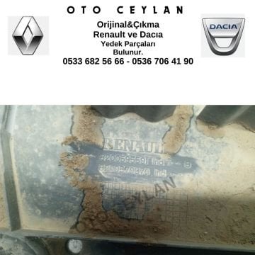 8200595591 Kango Yakıt Borusu Koruyucusu Orijinal Çıkma