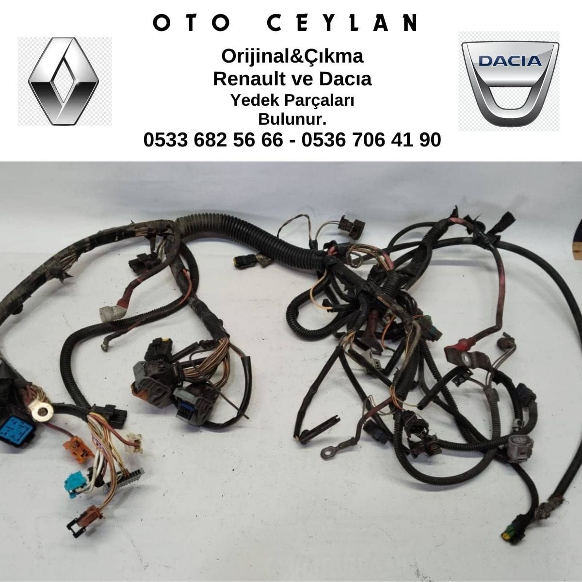 Megan II Motor Tesisatı Euro 4 Dizel Çıkma