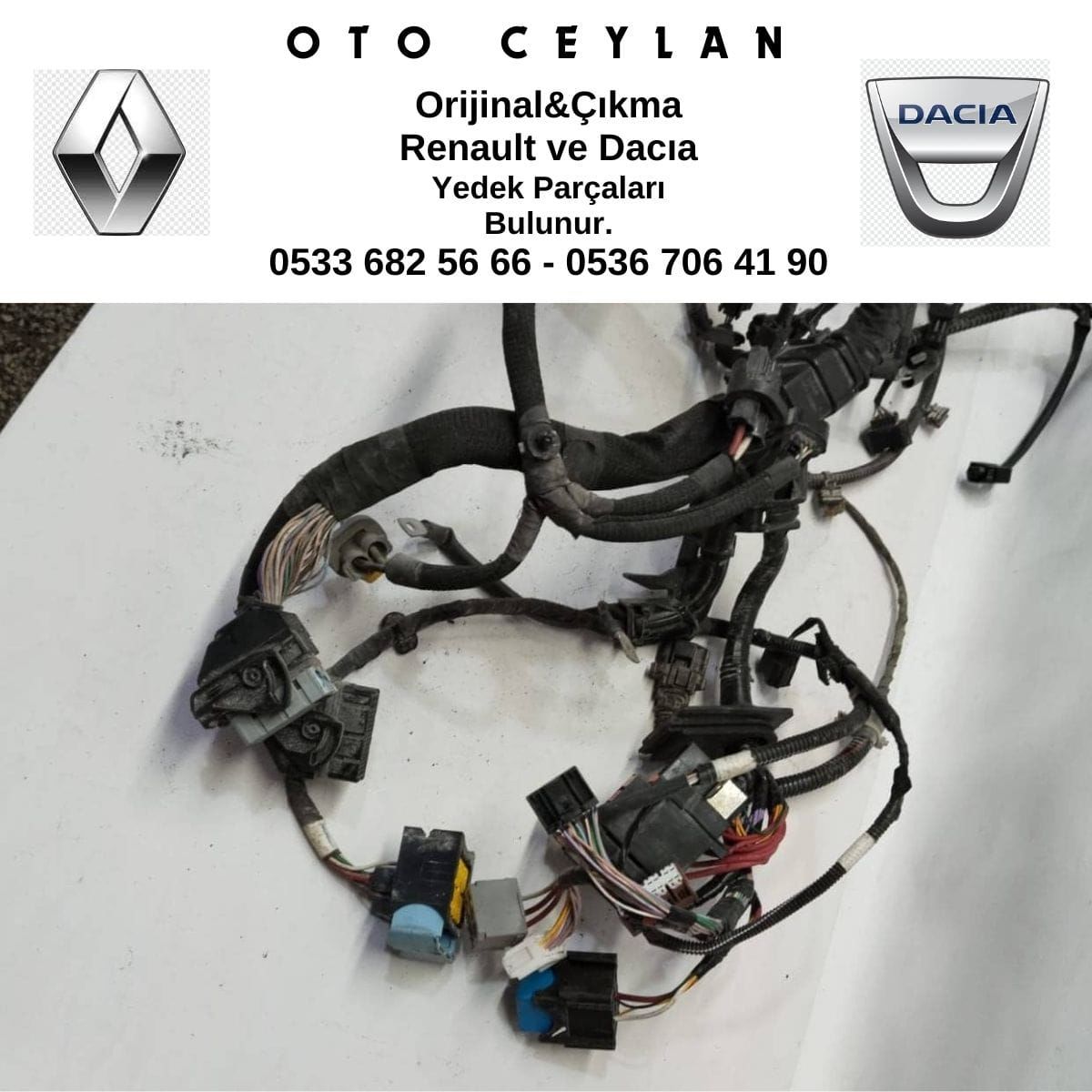 240117490R Megan IV Motor Tesisatı Otomatik Çıkma