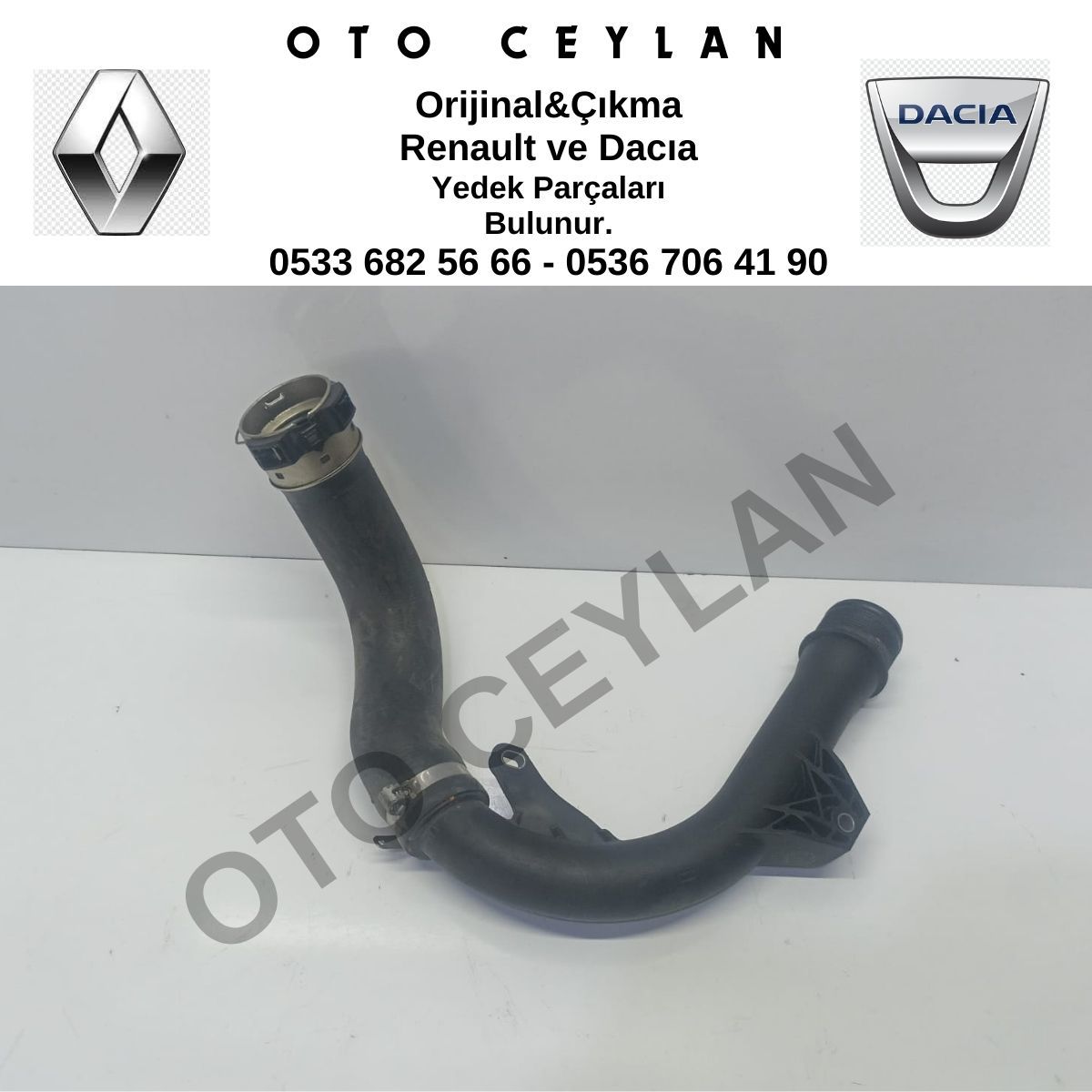 Clio 5 Turbo Borusu 1.0 Motor Orijinal Çıkma