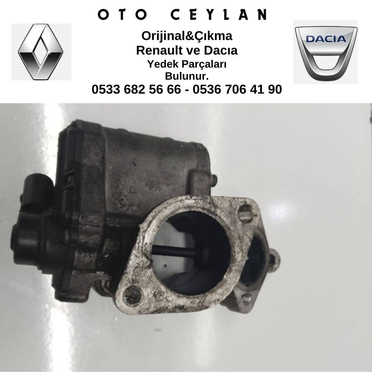 53025930 Scenıc EGR Valfi Çıkma Orijinal