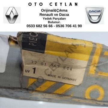 7701367644 Laguna Sağ Ön Cam Motoru Sıfır Orijinal