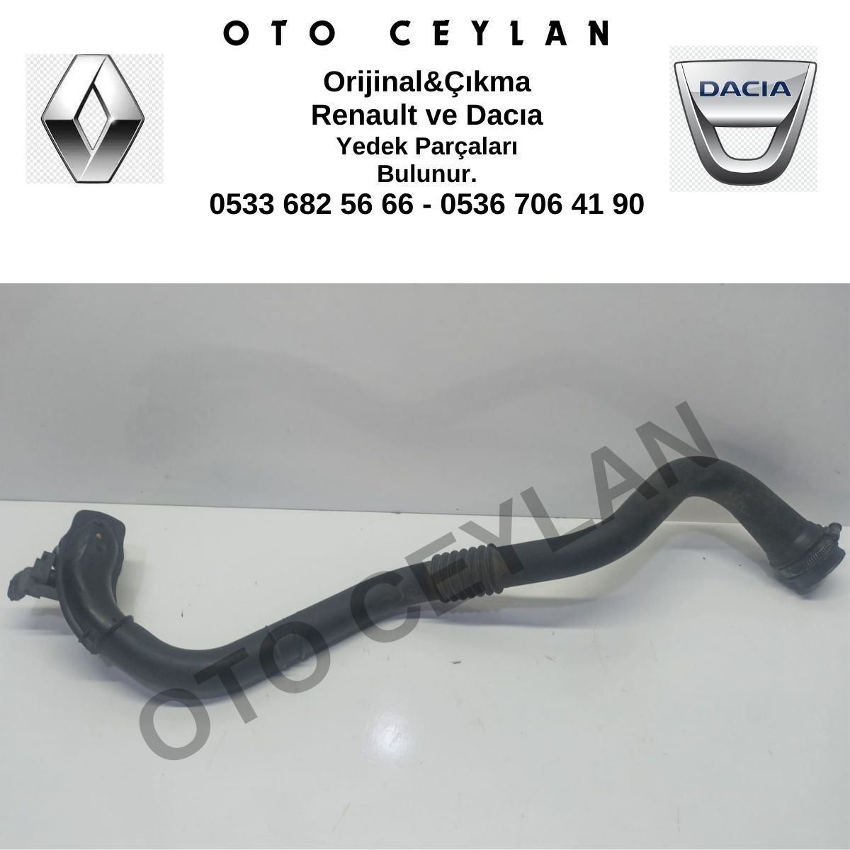 8200208708 Megane 2 Turbo Hortumu 1.5Dci Orijinal Çıkma