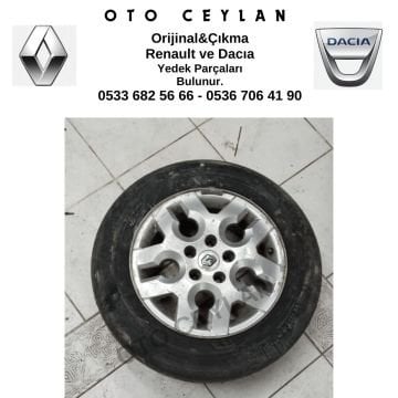 Kango 3 Jant 5 Bion 15İnc Orijinal Çıkma