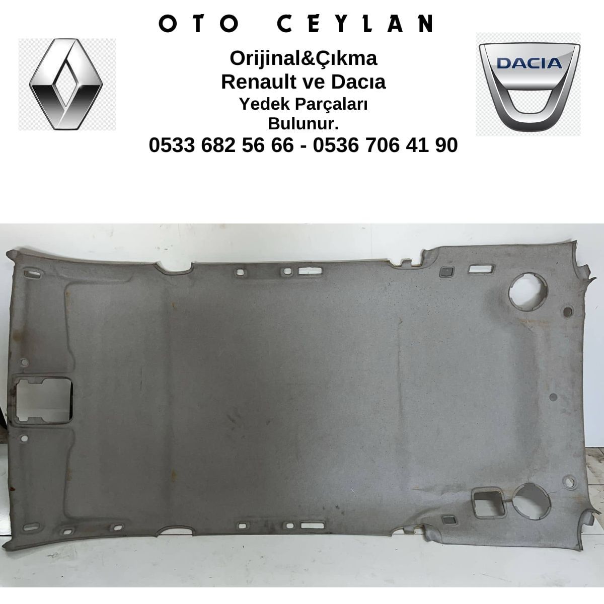 7700422377 Megan 1 SW Tavan Döşemesi Çıkma Orjinal