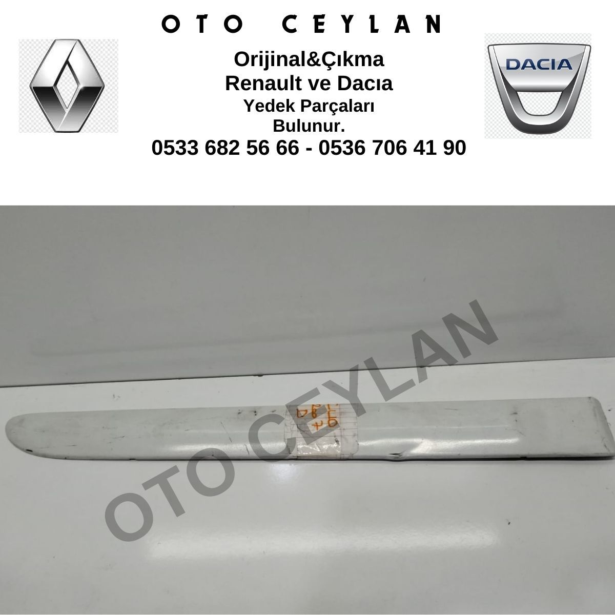 7700410281 Clio Sağ Arka Kapı Bandı Orijinal Çıkma