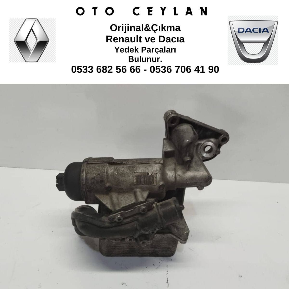 8201005241 Master 3 Yağ Soğutucu 2.3 dci M9T Çıkma Orijinal