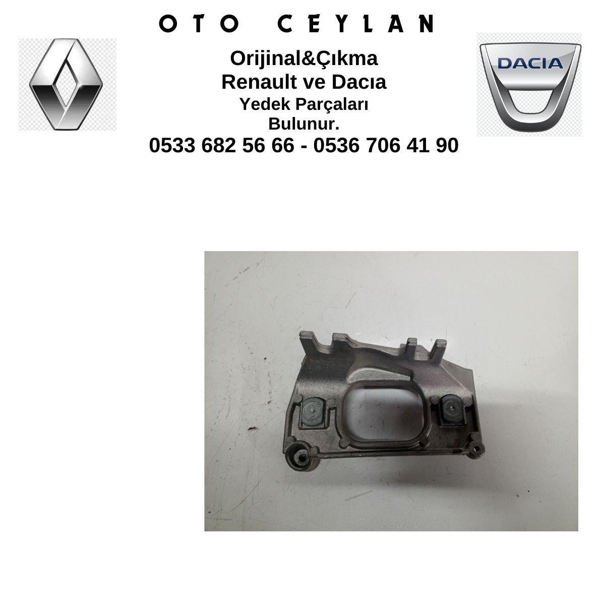 11222880R CLIO 4 CAPTUR ŞANZUMAN TAKOZ BAĞLANTI AYAĞI SUPORTU SIFIR ORİJİNAL