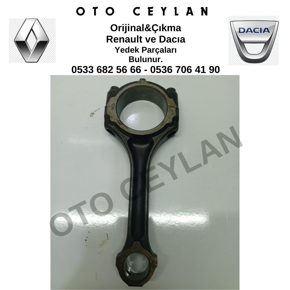 7701468914 F3R Piston Kolu Orijinal Çıkma