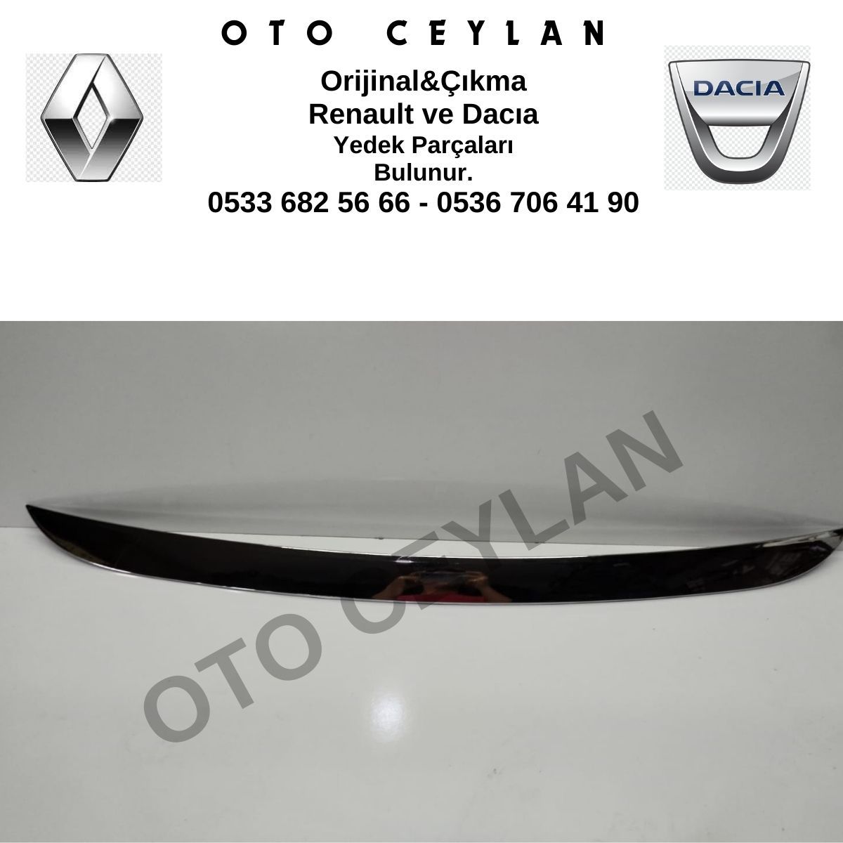 DEGA-RENO9CLO50 Thalia Ön Panjur Nikelajı Sıfır Yan Sanayi