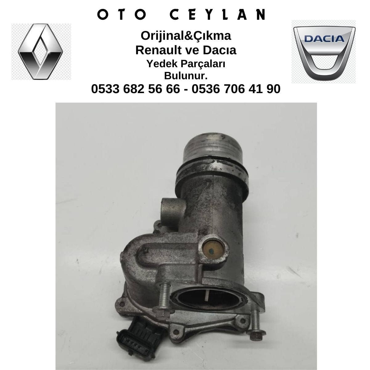 161A01874R Megan 4 Duster Gaz Kelebeği 1.5 dci Çıkma Orijinal