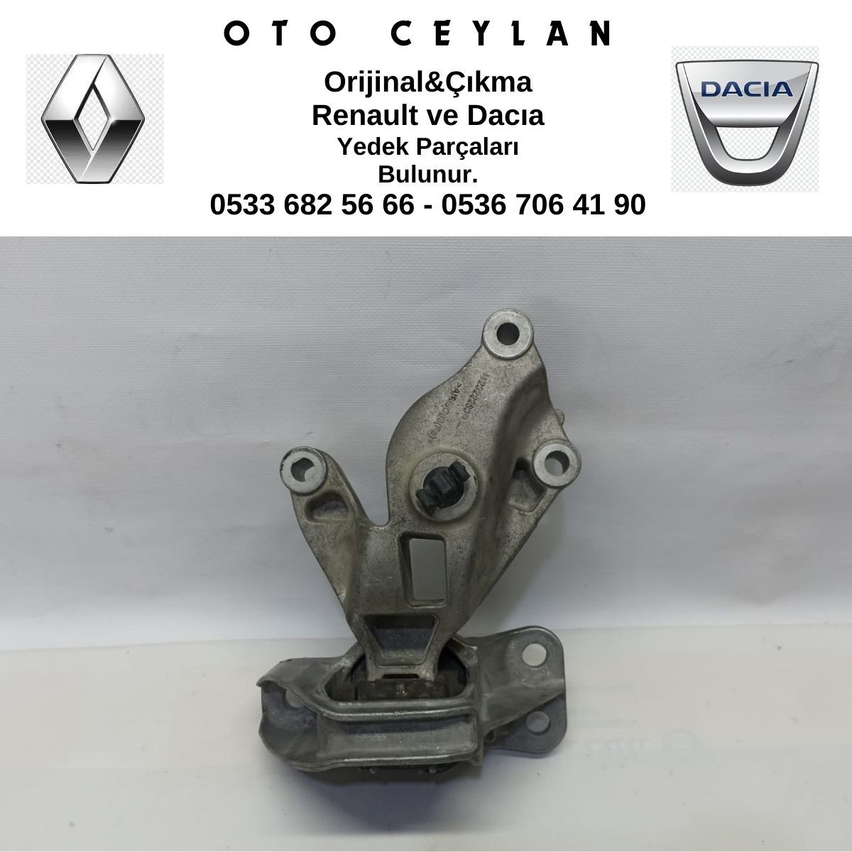112322283R Dacia Sandero 3 Motor Kulağı Çıkma