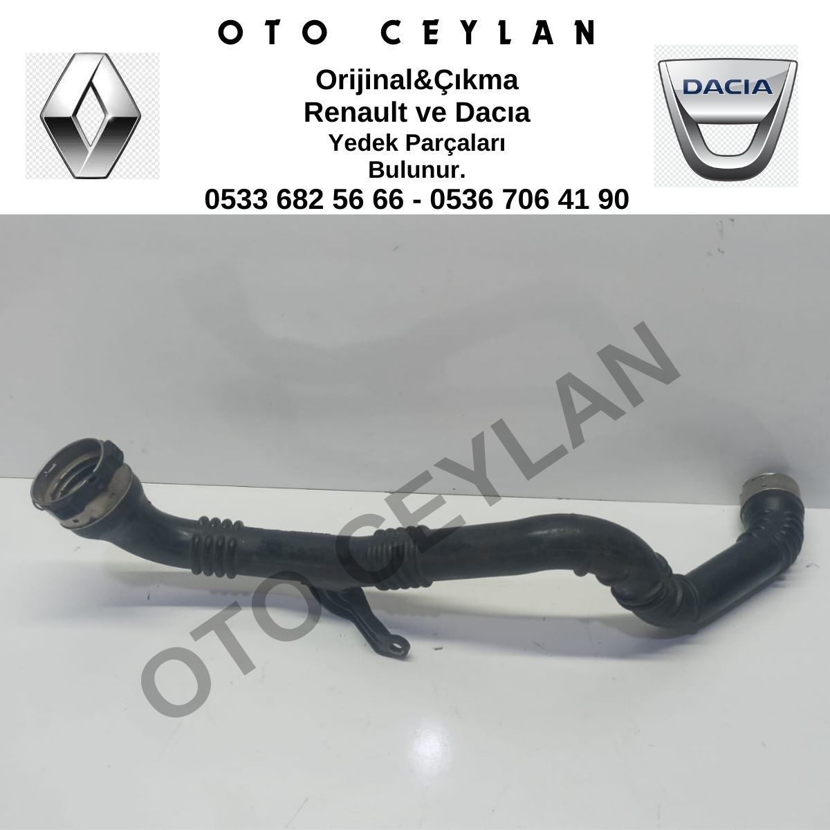 144602443R Kadjar Talisman Megane 4 Turbo Hortumu 1.5Dci Orijinal Çıkma