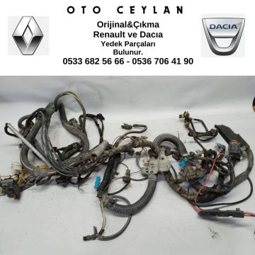 Megan 1 K7M Motor Tesisatı Çıkma