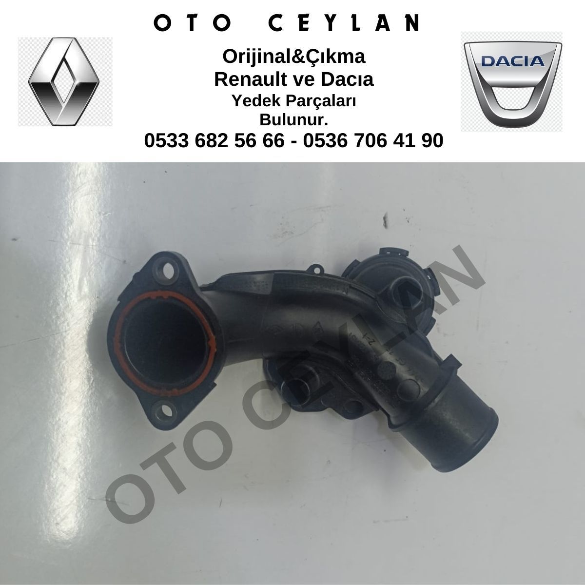 144604527R Kangoo 3 Megane 3 Fluence Hava Filtre Borusu 1.5Dci Orijinal Çıkma