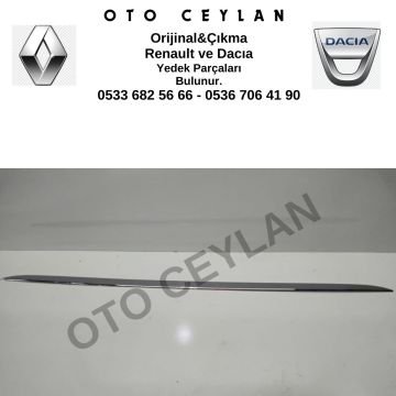 7711427451 Fluence Bagaj Kapağı Çıtası Krom Sıfır Orijinal