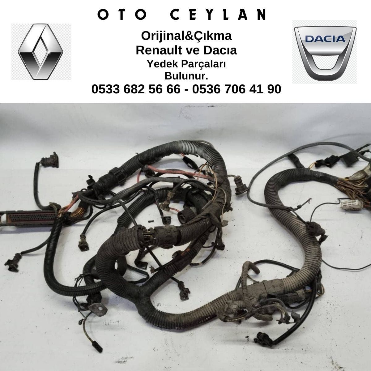 Megan I 1.9 Motor Tesisatı Çıkma