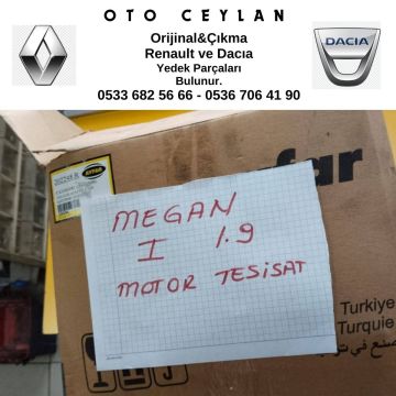 Megan I 1.9 Motor Tesisatı Çıkma