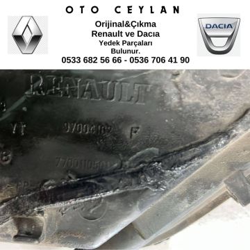 7700110501 Megan 1 Hava Filtre Kutusu Çıkma Orjinal