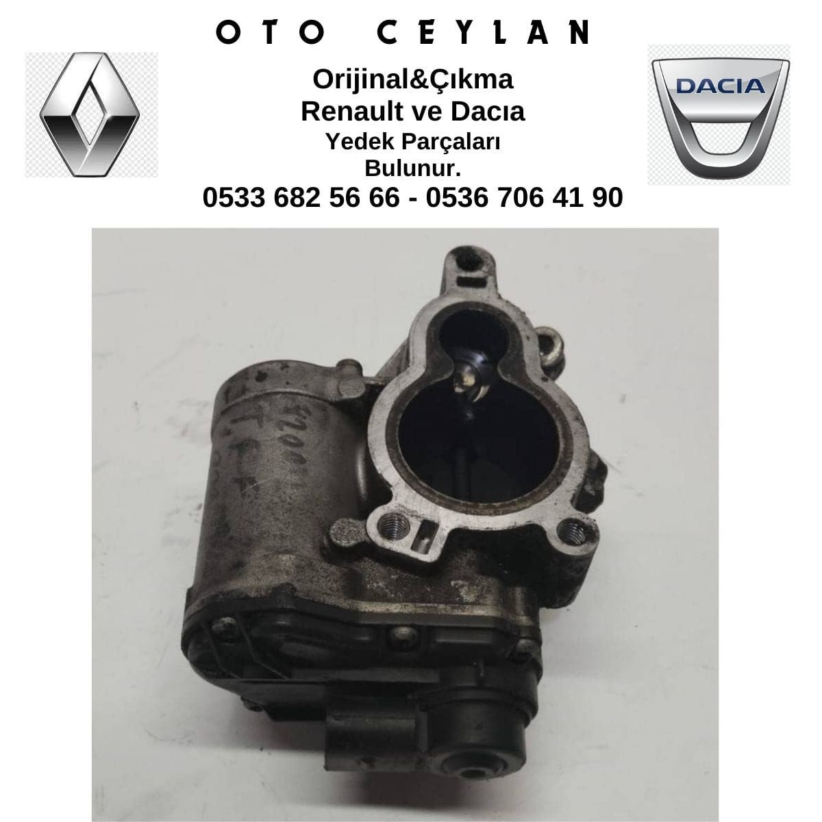 8200693739 Koleos Trafıc EGR Valfi Çıkma Orijinal