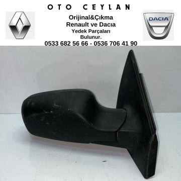 7701061193 Clio 3 HB Elektirikli Sağ Ayna Çıkma Orjinal