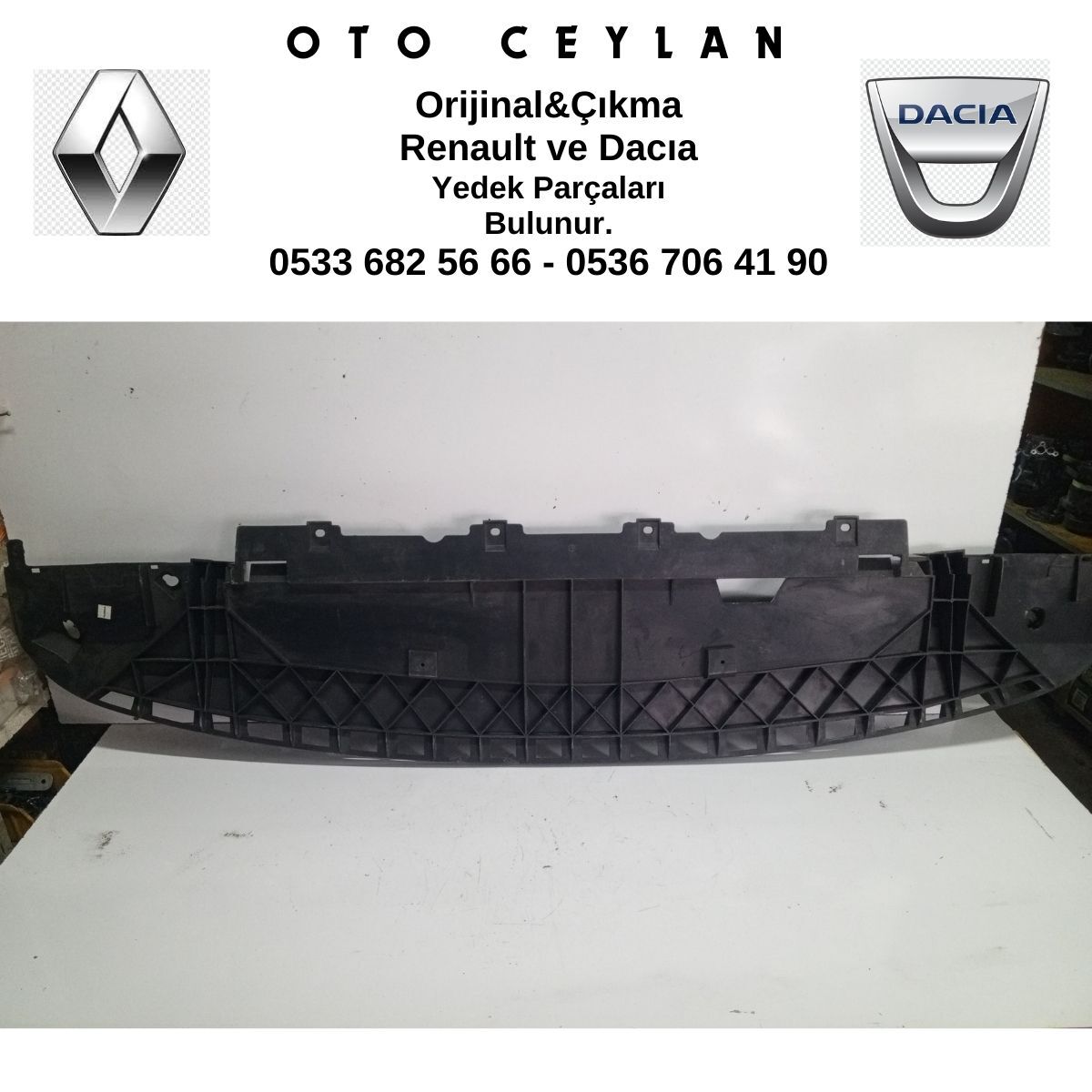 8200658885 KANGOO 3 ÖN TAMPON ALT MUHAFAZA BAKALİTİ ORİJİNAL