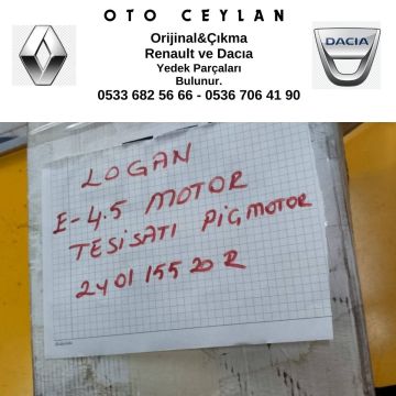 240115520R Logan Motor Tesisatı Euro 4.5 Çıkma