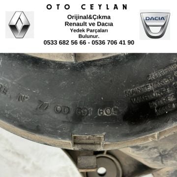 7700691605 R.9 Spring Hava filtre Kutusu Çıkma Orjinal