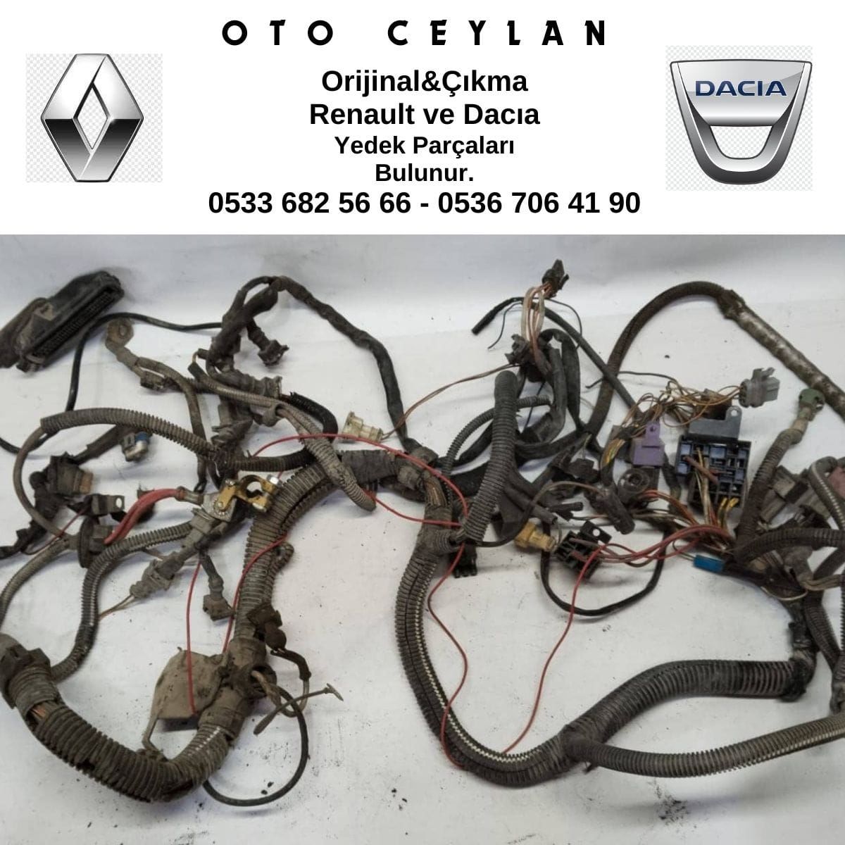 R19 Motor Tesisatı K7M Çıkma