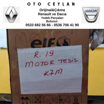 R19 Motor Tesisatı K7M Çıkma