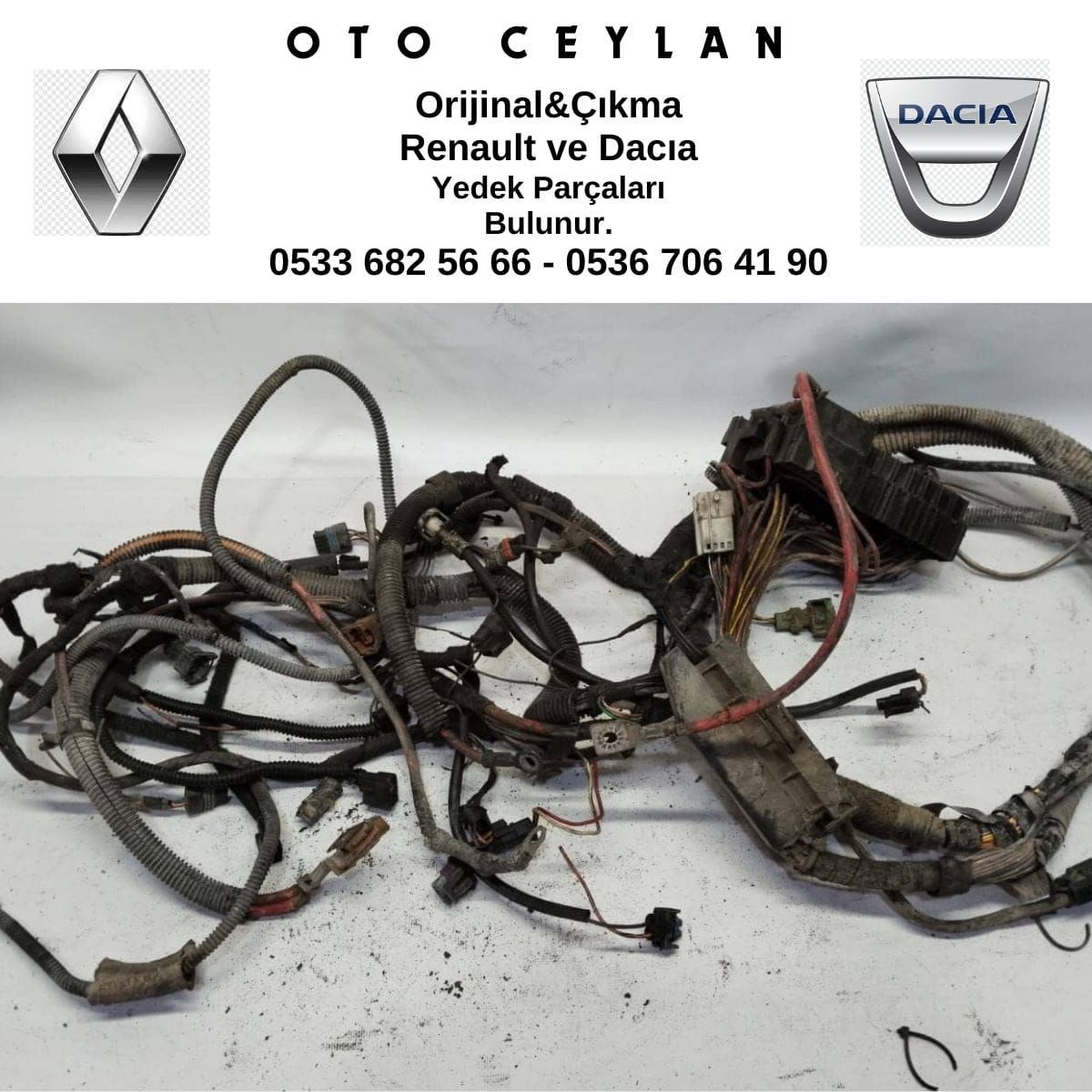 8200127708 Motor Tesisatı 2.0 16V F3R Çıkma