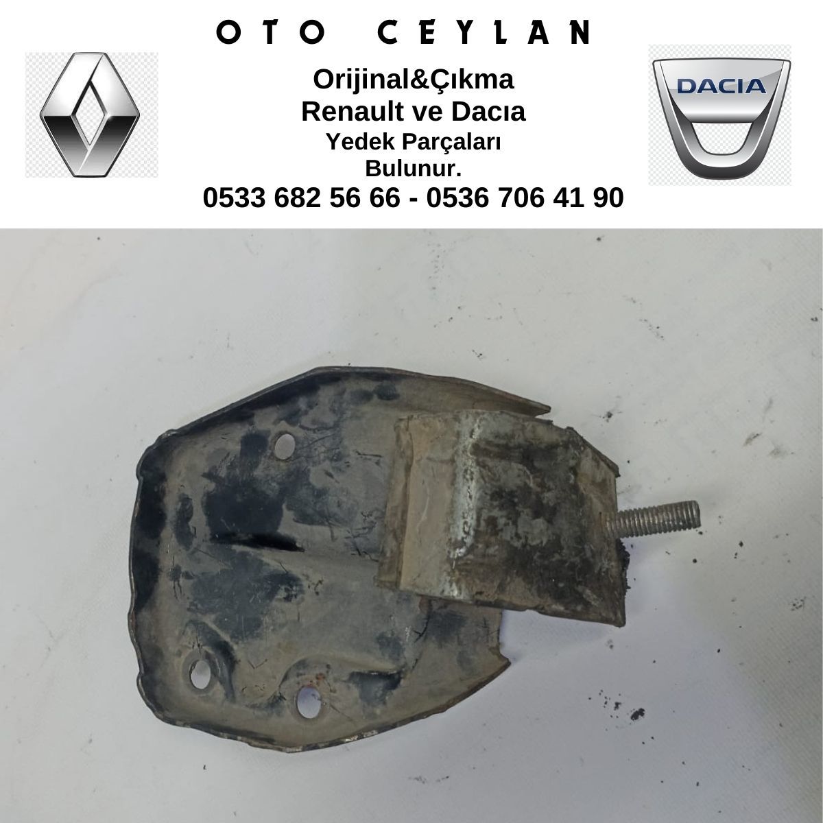 7702255310 R19 Motor Kulağı Bağlantı Sacı Sol Çıkma