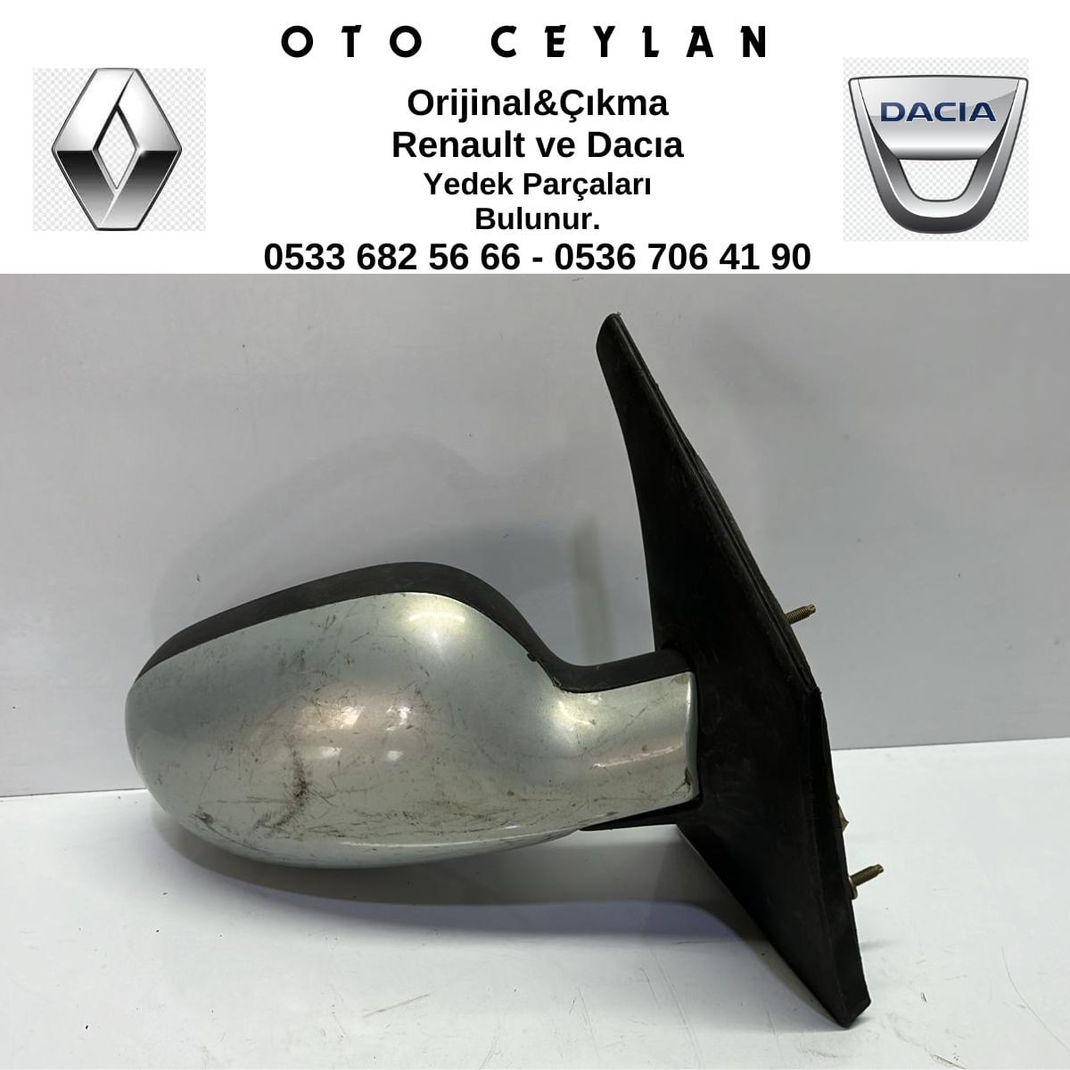 7700841656 Megan Sağ Ayna Elektirikli Çıkma Orjinal
