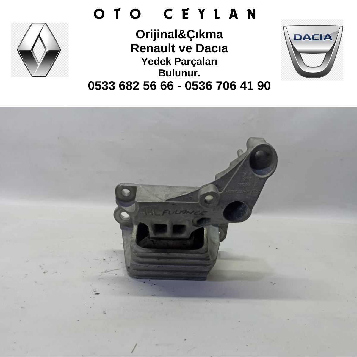 112100017R Megane 3 Sağ Motor Takozu Çıkma