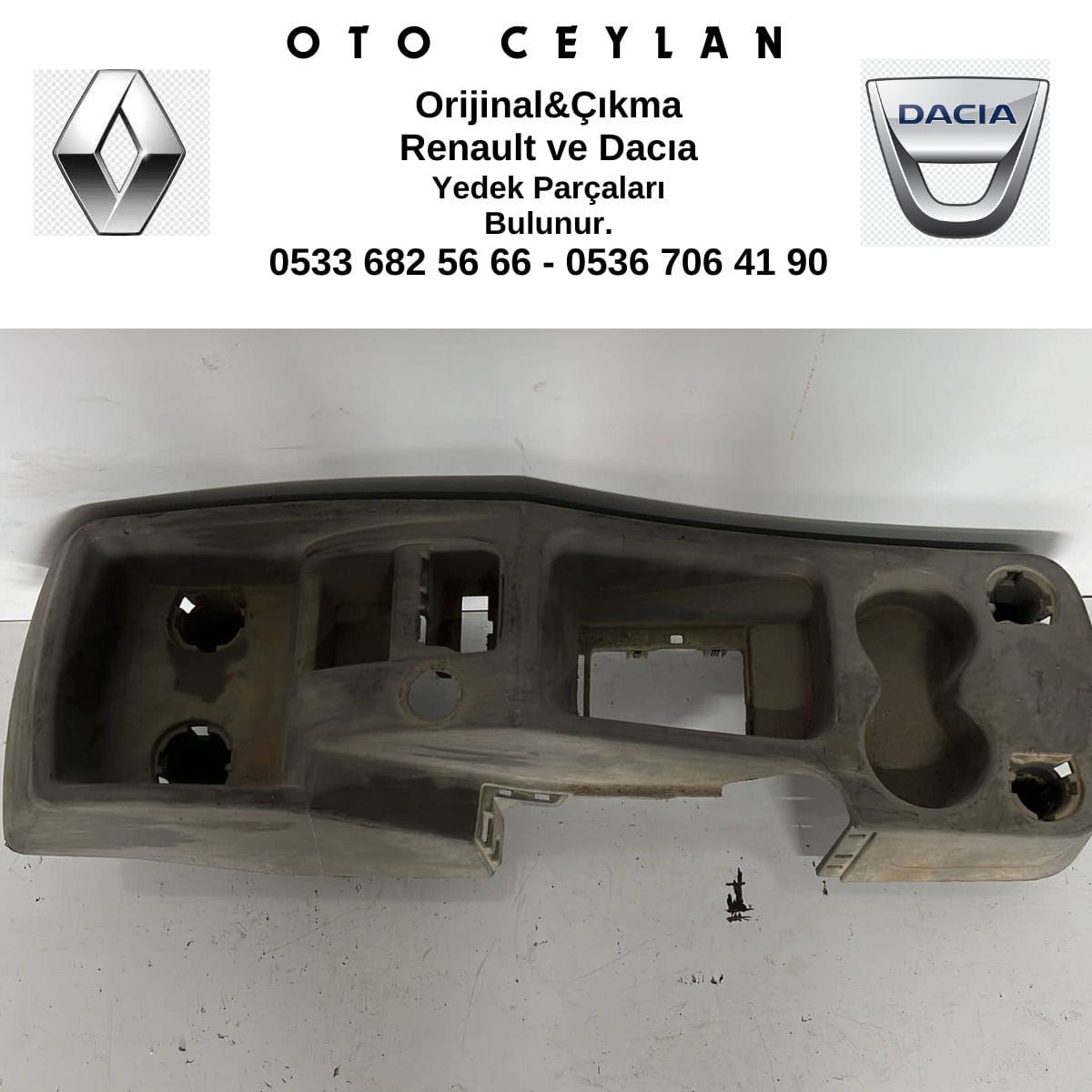 8200622584 Kangoo 3 Orta Vites Konsolu Çıkma Orjinal