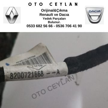 8200721668 Kango 3 Arka Tesisat Orijinal Çıkma