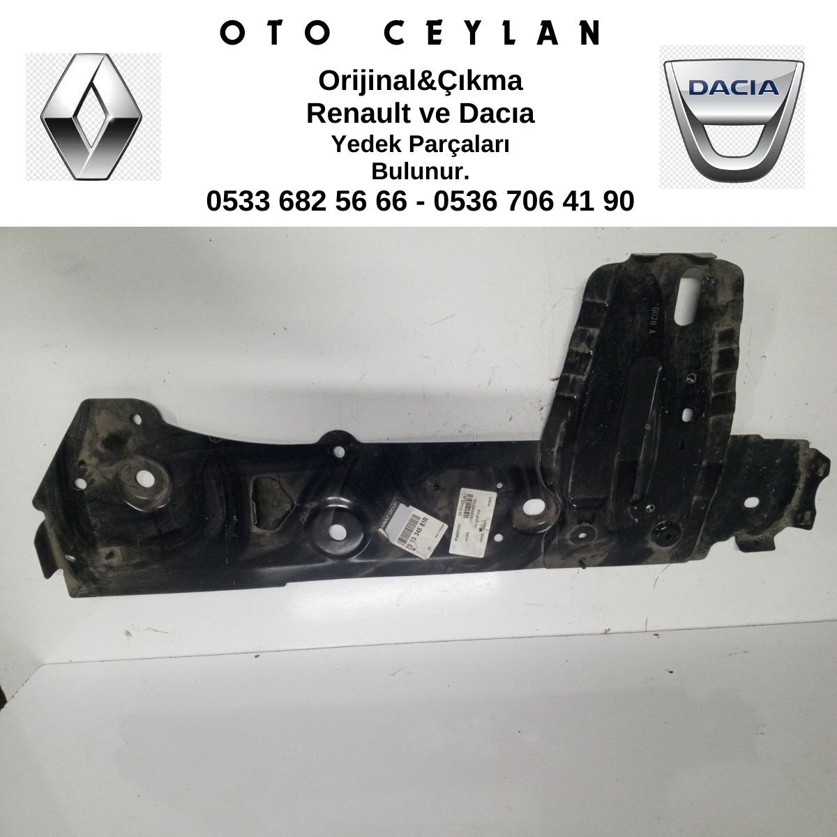 751334581R LOGAN SOL ÖN ŞASİ KOLU ÖN KAPAMASI SIFIR ORİJİNAL