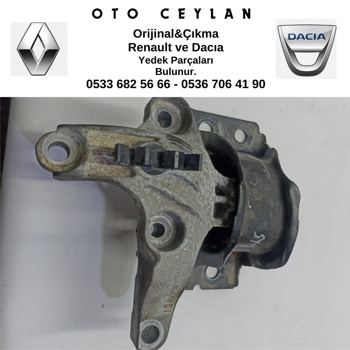 112845638R Symbol Motor Takozu Çıkma