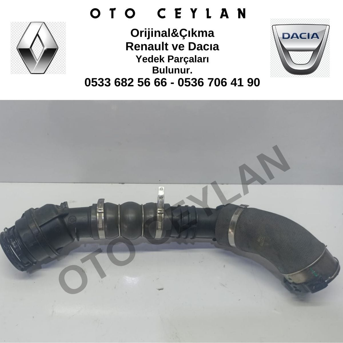 1199355S01 Kadjar Mercedes Turbo Borusu Orijinal Çıkma