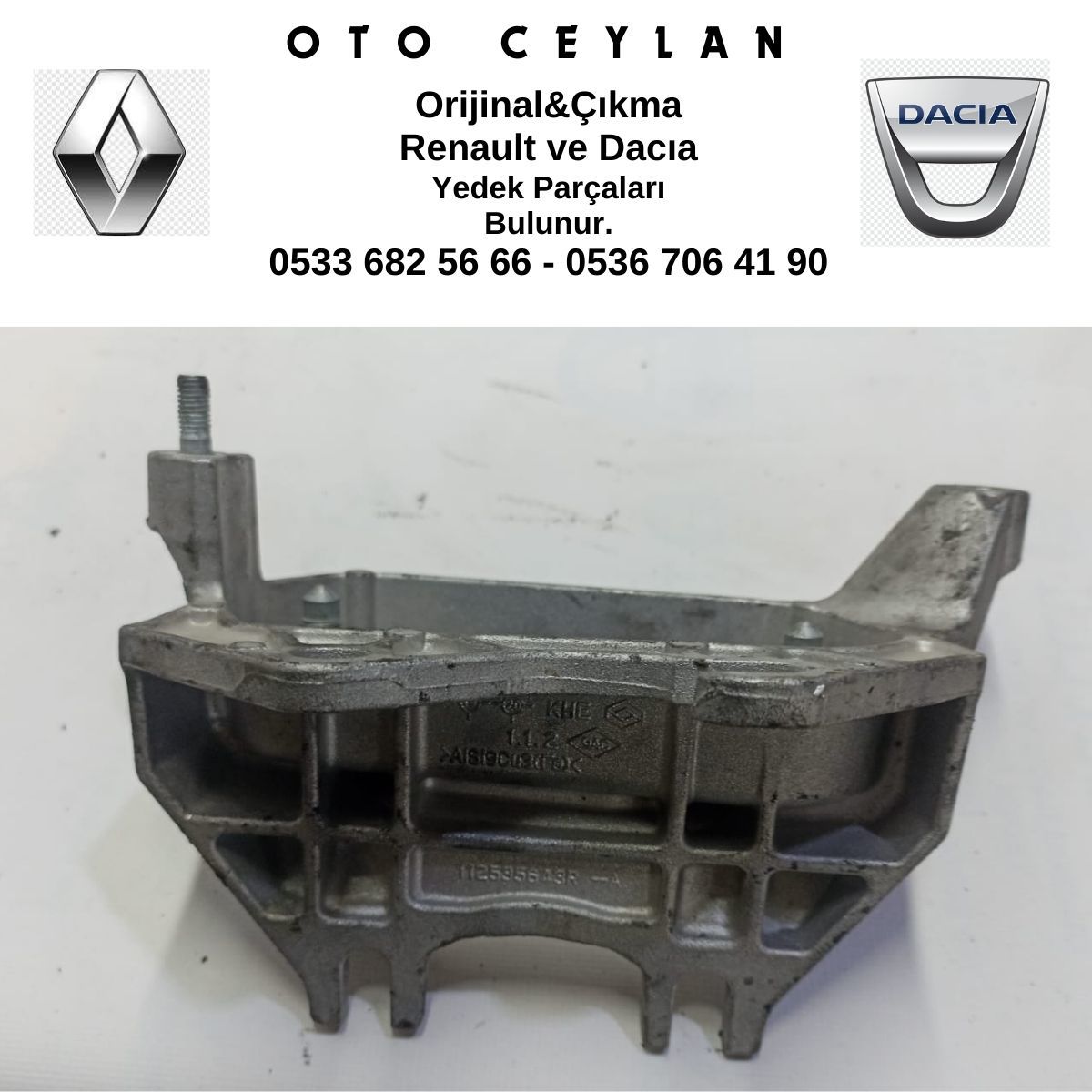 112535643R Sandero 3 Motor Kulağı Çıkma