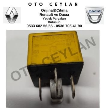 7700844253 Clio Kango Megane Fan ve Klima Röle Orijinal Çıkma