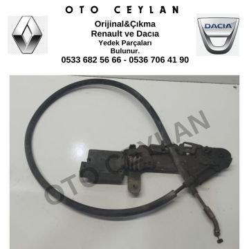7700303590 Kango Sol Arka Kapı Açma Teli Takımı Orijinal Çıkma