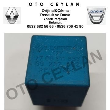 7700811853 Megane Laguna Master Cam Silecek Rölesi 6 Fiş Orijinal Çıkma